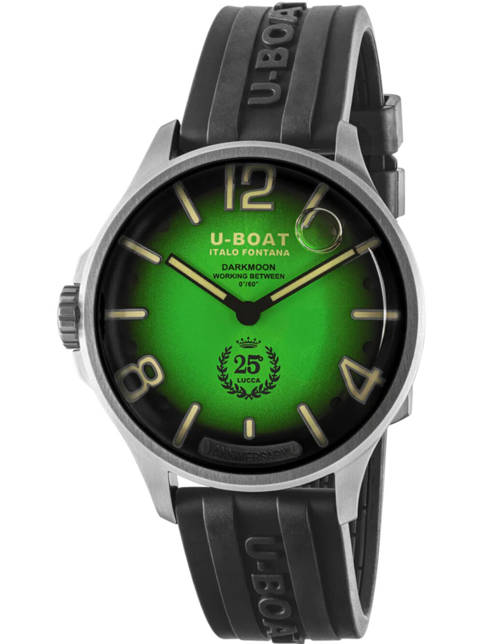 U-Boat 2031 Mens Watch Darkmoon Anniversary 46mm 5ATM 