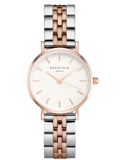Rosefield Small Edit Roloi Batarias me Roz Xruso / Asimi Metalliko Brasele 26SRGD-271