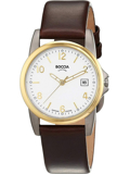 Boccia Roloi Batarias me Kafe Dermatino Louraki 3298-05