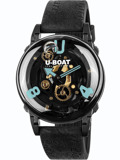 U-Boat 3353 Mens Watch U-65 PVD Aqua 44mm 5ATM 
