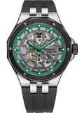 Edox Delfin Mecano Roloi Aftomato me Asimi Kaoutsouk Louraki 85303-3NN-VB