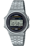 Casio Vintage Round Roloi Batarias me Asimi Metalliko Brasele A171WE-1AEF