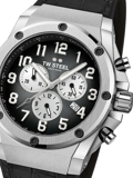 TW-Steel ACE Genesis Limited Edition Roloi Xronogafos Batarias me Mavro Dermatino Louraki ACE130