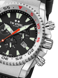 TW-Steel Ace Diver Roloi Xronogafos Batarias me Mavro Kaoutsouk Louraki ACE400