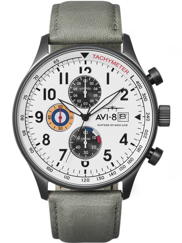 AVI-8 AV-4011-0B Hawker Hurricane Chronograph 42mm 5ATM