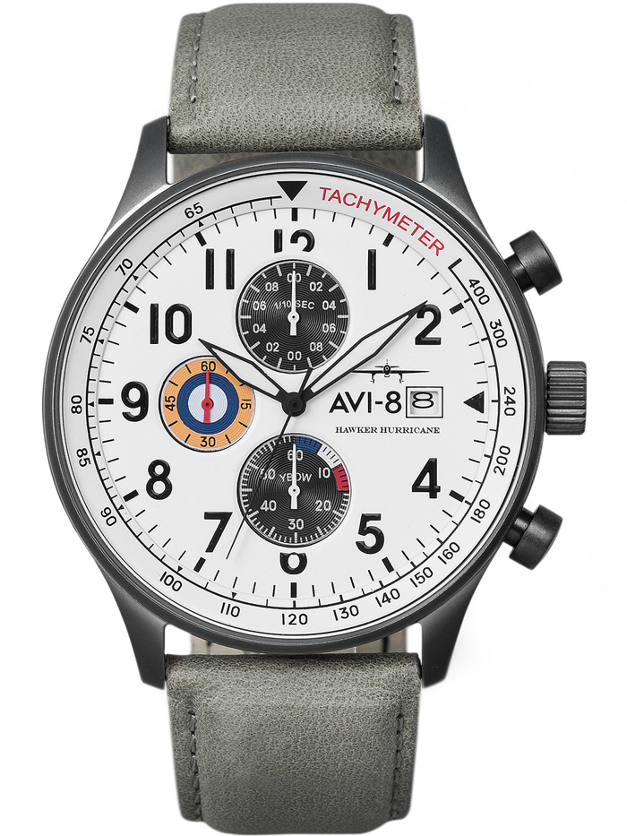 AVI-8 AV-4011-0B Hawker Hurricane Chronograph 42mm 5ATM
