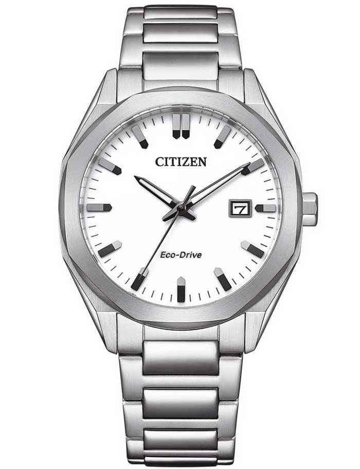 Citizen Eco-Drive Roloi Iliakis Energias me Asimi Metalliko Brasele BM7620-83A