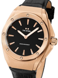 TW-Steel CEO Tech Roloi Batarias me Mavro Dermatino Louraki CE4026
