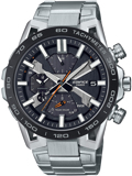 Casio Edifice Smartwatch Roloi Iliakis Energias me Asimi Metalliko Brasele EQB-2000DB-1AER