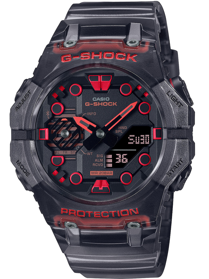Casio G-Shock Smartwatch Roloi Batarias me Mavro Kaoutsouk Louraki GA-B001G-1AER
