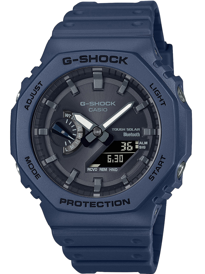Casio G-Shock Smartwatch Roloi Iliakis Energias me Ble Kaoutsouk Louraki GA-B2100-2AER