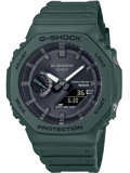 Casio G-Shock Smartwatch Roloi Iliakis Energias me Prasino Kaoutsouk Louraki GA-B2100-3AER