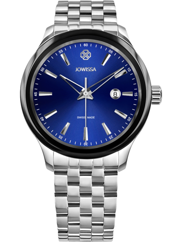Jowissa Tiro Ρολόι Μπαταρίας με Ασημί Μεταλλικό Μπρασελέ J4.236.L