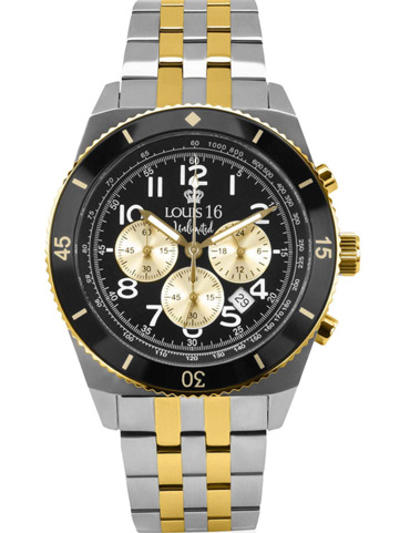 Louis XVI LXVI3240 Mens Watch Destrier Chrono Unlimited 43mm 5ATM 