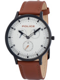 Police Berkeley Roloi Batarias me Kafe Dermatino Louraki PL15968JSB.04