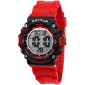Sector EX-32 Psifiako Roloi Xronogafos Batarias me Kokkino Kaoutsouk Louraki R3251544002