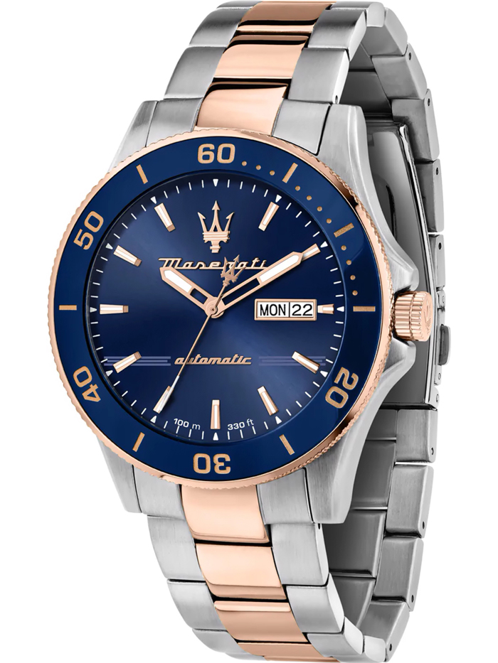 Maserati Competizione Roloi Aftomato me Roz Xruso / Asimi Metalliko Brasele R8823100001