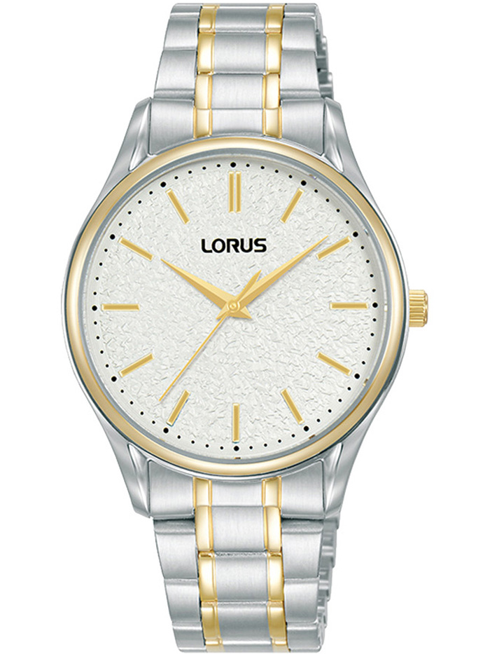 Lorus Classic Roloi Batarias me Xruso / Asimi Metalliko Brasele RG218WX9