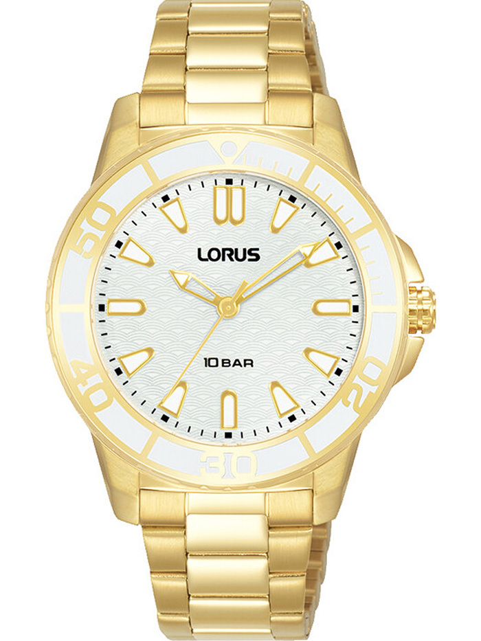 Lorus Sport Roloi Batarias me Xruso Metalliko Brasele RG256VX9