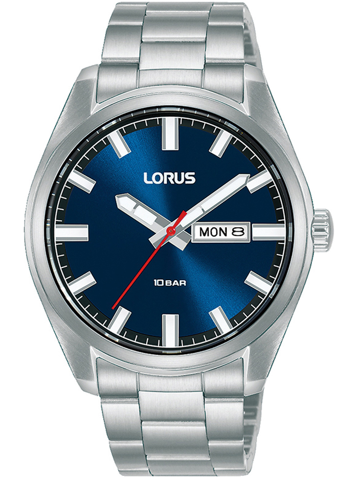 Lorus Sport Roloi Batarias me Asimi Metalliko Brasele RH349AX9