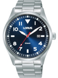 Lorus Sport Roloi Batarias me Asimi Metalliko Brasele RH925QX9