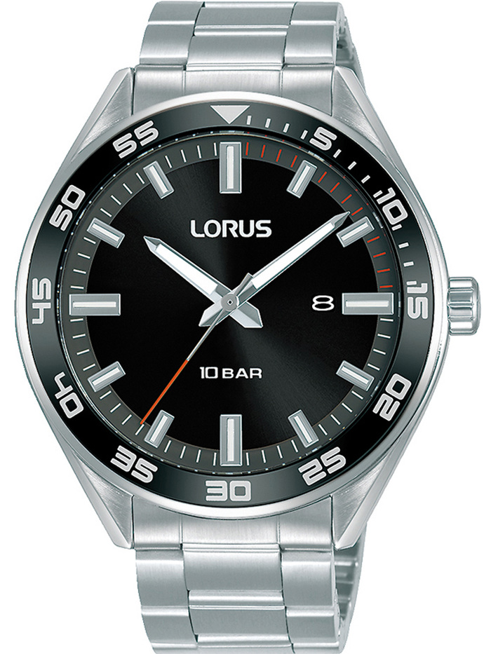 Lorus Sport Roloi Batarias me Asimi Metalliko Brasele RH935NX9