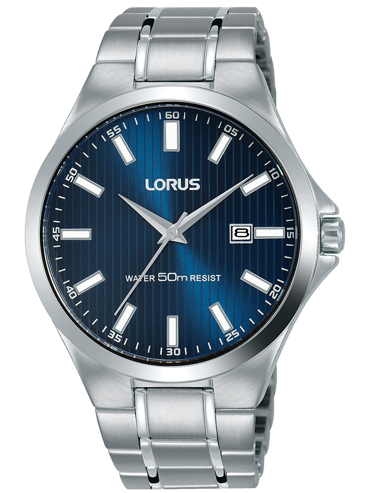 Lorus Classic Ρολόι Μπαταρίας με Ασημί Μεταλλικό Μπρασελέ RH993KX9