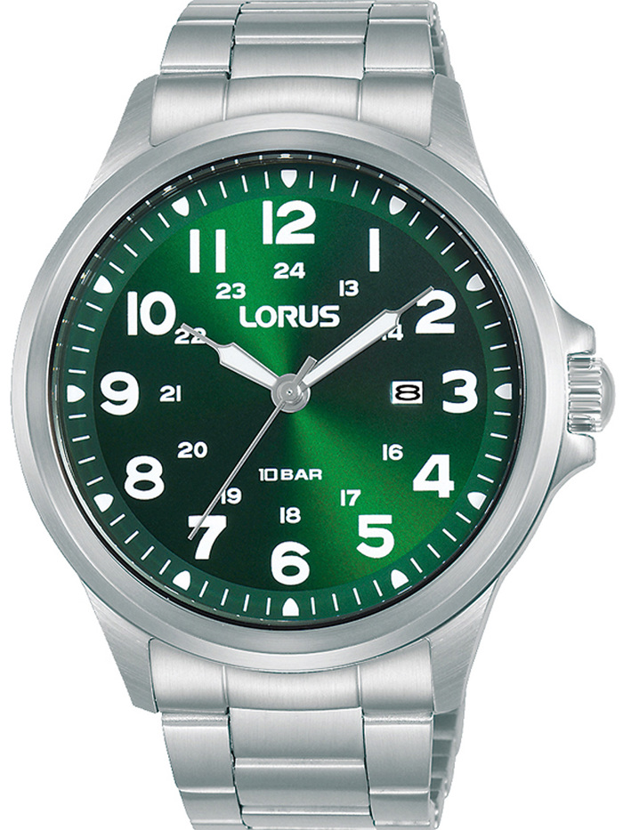 Lorus Roloi Batarias me Asimi Metalliko Brasele RH995NX9