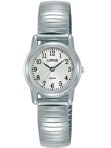 Lorus Ρολόι Μπαταρίας με Ασημί Μεταλλικό Μπρασελέ RRX33HX9