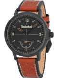 Timberland Parkridge Roloi Batarias me Kafe Dermatino Louraki TBL15943JYB.02