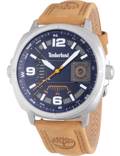Timberland Breakheart Roloi Batarias me Kafe Dermatino Louraki TDWGB2201404
