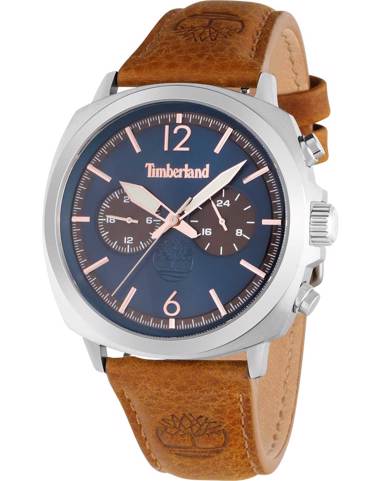 Timberland Williston Ρολόι Μπαταρίας με Καφέ Δερμάτινο Λουράκι TDWGF0028204