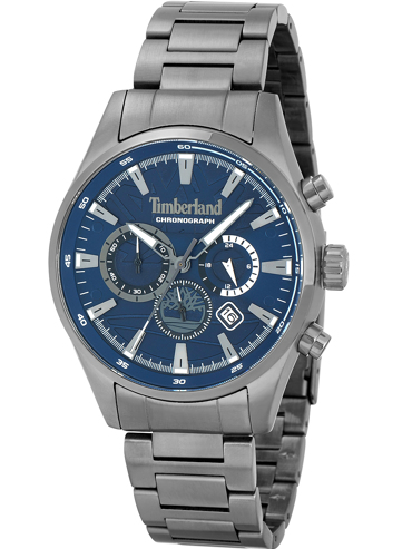 Timberland Aldridge Ρολόι Χρονογράφος Μπαταρίας με Γκρι Μεταλλικό Μπρασελέ TDWGI2102405