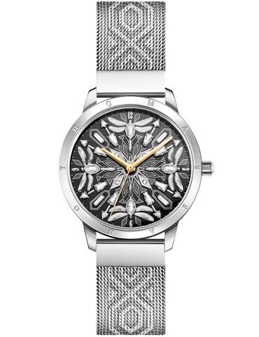 Thomas Sabo Spirit Magic Garden Ρολόι Μπαταρίας με Ασημί Μεταλλικό Μπρασελέ WA0423-201-201