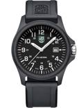 Luminox Patagonia Carbonox Roloi Batarias me Mavro Kaoutsouk Louraki X2.2401