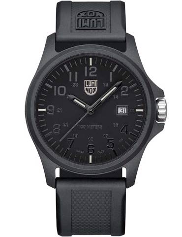 Luminox Patagonia Carbonox Ρολόι Μπαταρίας με Μαύρο Καουτσούκ Λουράκι X2.2402