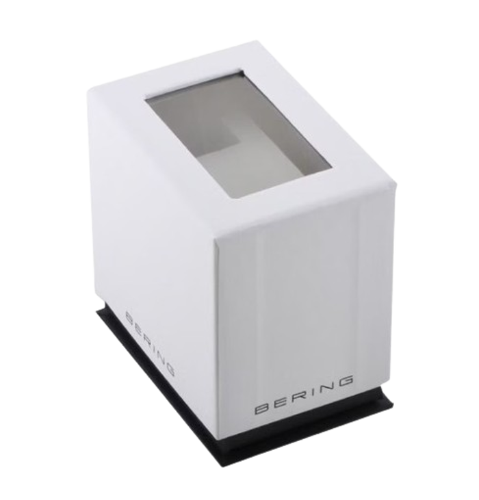 Bering Solar Roloi Batarias me Ble Metalliko Brasele 14639-307