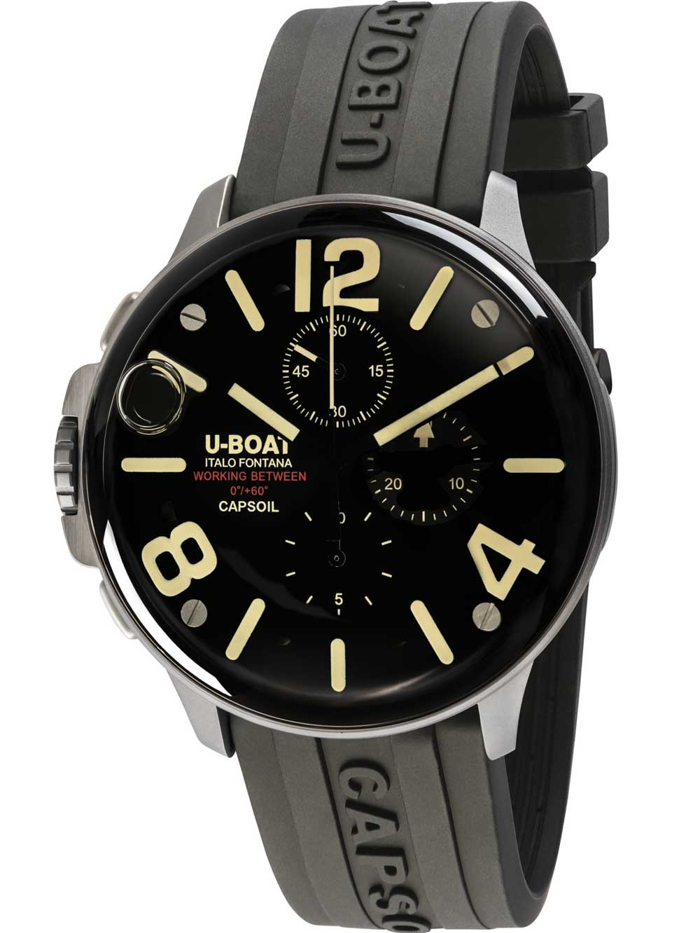 U-Boat 8111/E Capsoil Chrono SS 45mm 10ATM