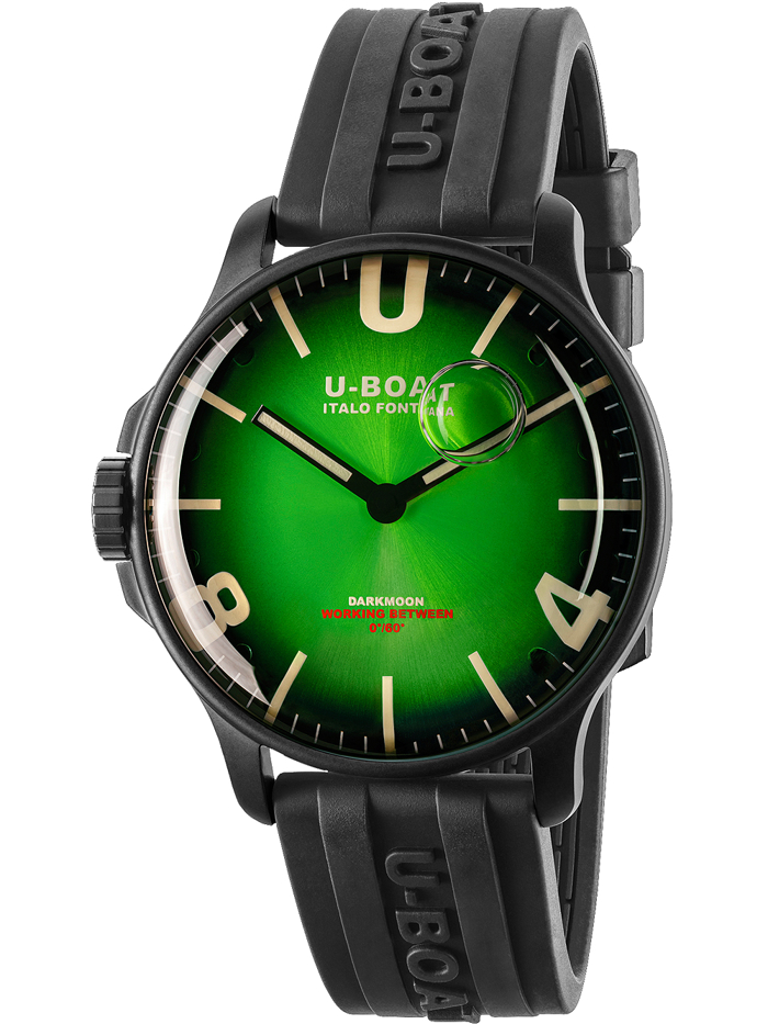 U-Boat 8698/D Darkmoon Green IPB Soleil 44mm 5ATM