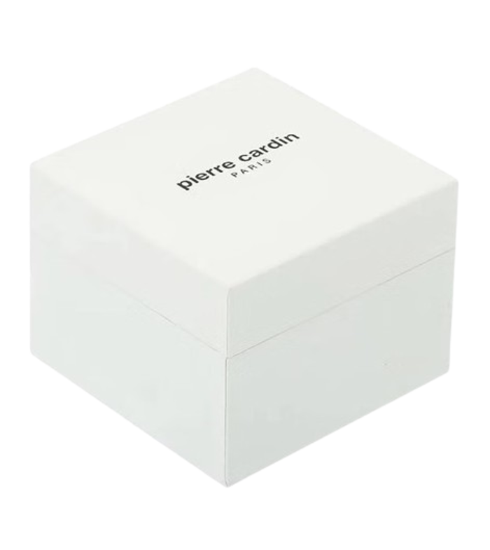 Pierre Cardin Pigalle Illusion Roloi Batarias me Mavro Dermatino Louraki CPI.2565