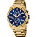Festina Sport Roloi Xronogafos Batarias me Xruso Metalliko Brasele F20541/2