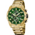 Festina Sport Roloi Xronogafos Batarias me Xruso Metalliko Brasele F20541/3