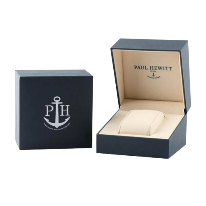 Paul Hewitt Sailor Line Roloi Batarias me Prasino Dermatino Louraki PH-6455250K