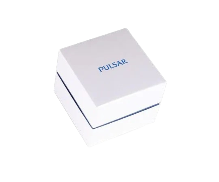 Pulsar Classic Roloi Batarias me Roz Xruso / Asimi Metalliko Brasele PM2246X1