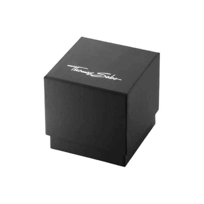 Thomas Sabo Rebel at Heart Roloi Xronogafos Batarias me Asimi Metalliko Brasele WA0358-201-203