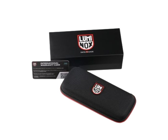 Luminox Sea Bass Roloi Batarias me Mavro Kaoutsouk Louraki X2.2003