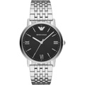 Emporio Armani Kappa Roloi Batarias me Asimi Metalliko Brasele AR11152