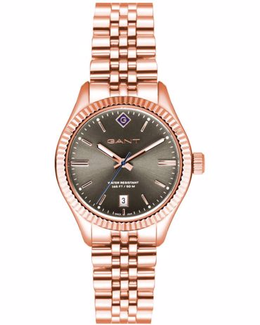 Gant Ρολόι Μπαταρίας με Ροζ Χρυσό Μεταλλικό Μπρασελέ G136014